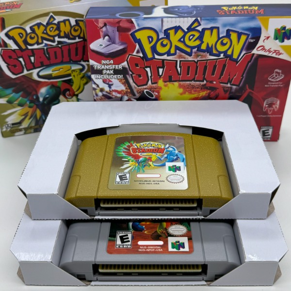Retro Gaming Pokemon - Cartuccia di Gioco Pokemon Stadium 1