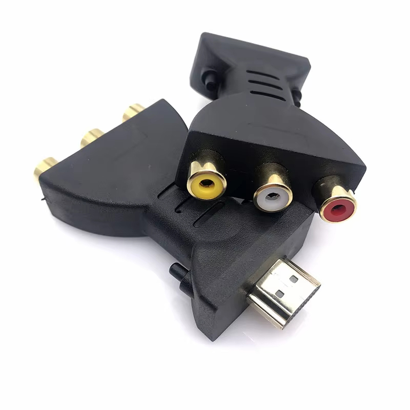Composite Rca Cable - Adattatore Convertitore AV a HDMI-compatibile per