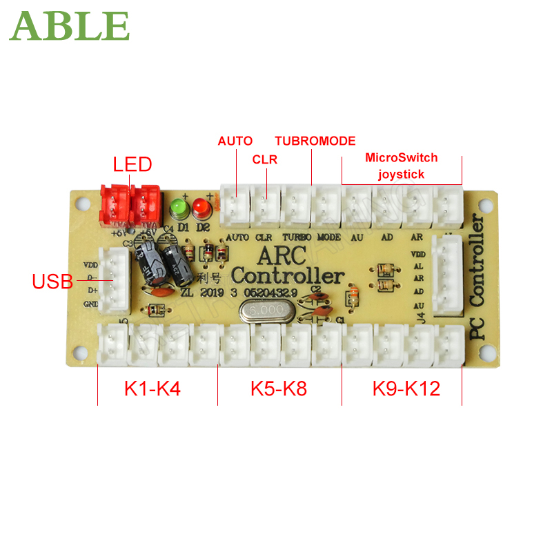 Arcade 2 Giocatori Zero Delay  - Arcade Button Kit recensione e prezzo