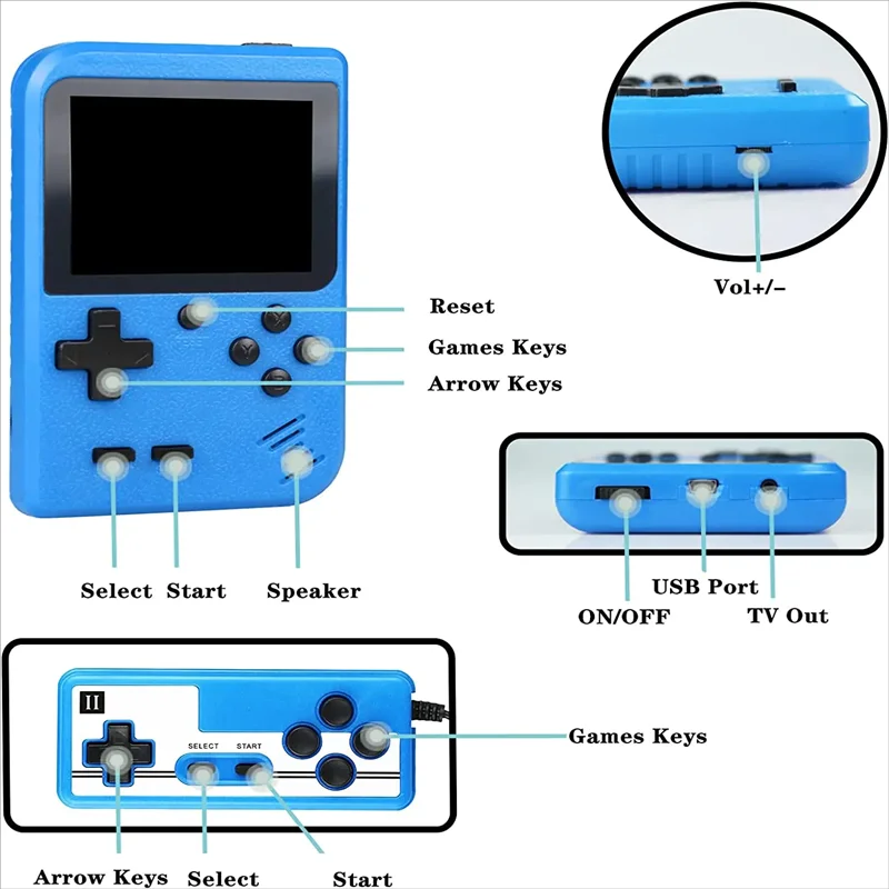 Mini Console per videogiochi a - Retro Gaming Icons recensione e prezzo