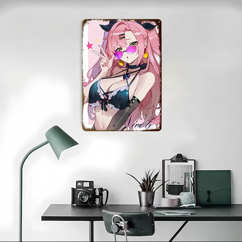 Poster in Metallo Zenless Zone - Retro Gaming Zone recensione e prezzo