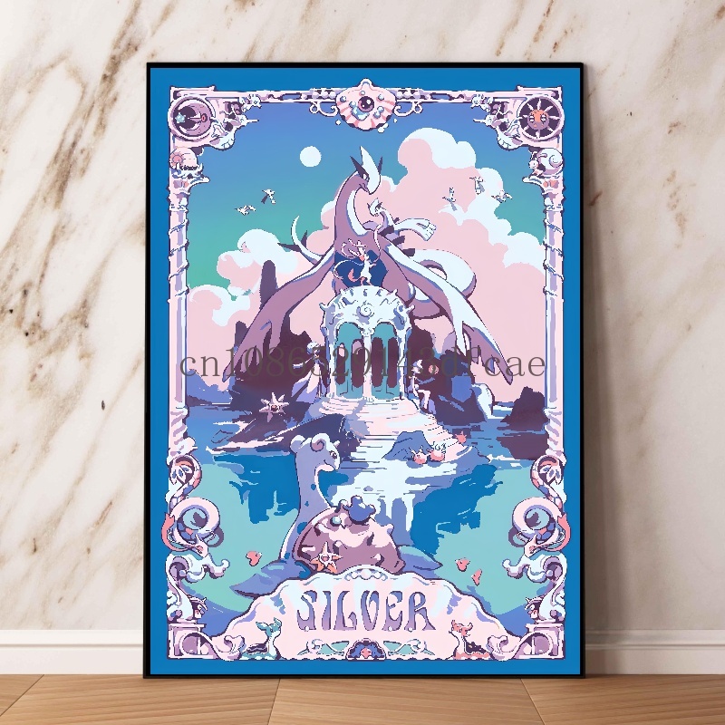 Pokemon Retro Cartoon Poster F - Retro Gaming Pokemon recensione e prezzo