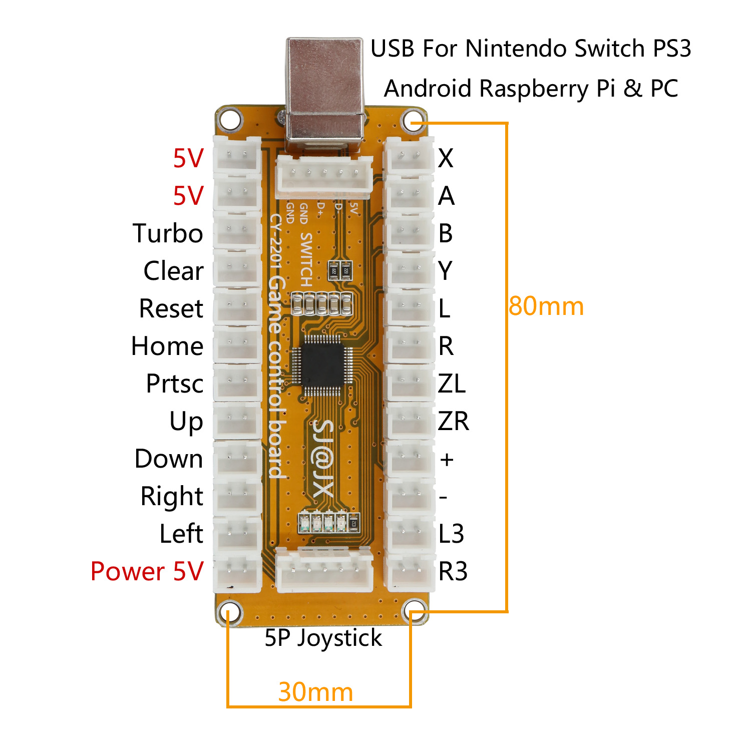 SJ@JX Controller di gioco arca - Arcade Button Kit recensione e prezzo