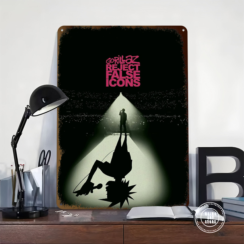 Poster con Stampa 'Gorillaz Re - Retro Gaming Icons recensione e prezzo