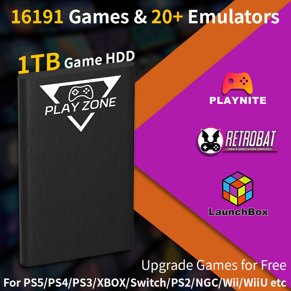 Play Zone 1TB HDD Portatile pe - Retro Gaming Zone recensione e prezzo