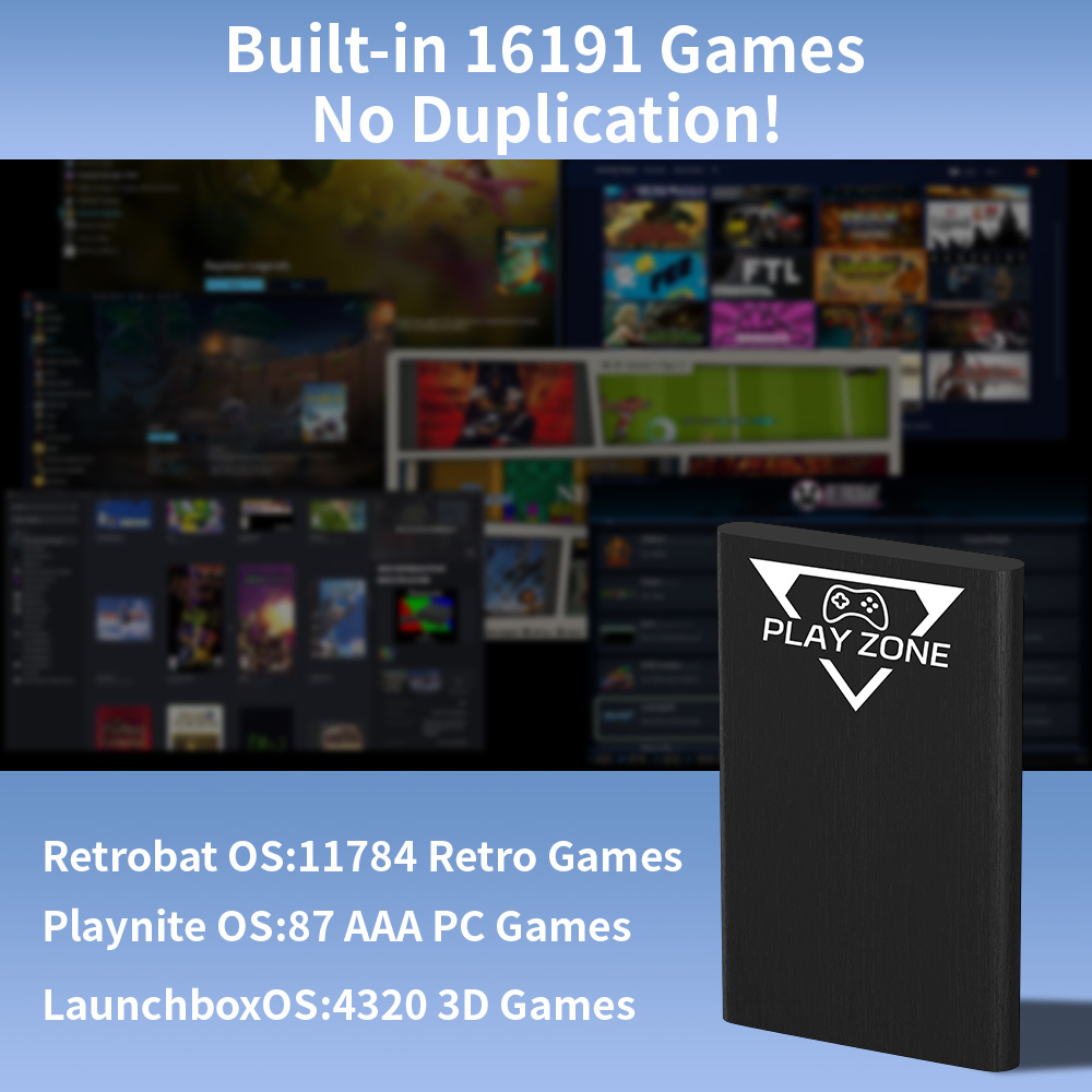 Play Zone 1TB HDD Portatile pe - Retro Gaming Zone recensione e prezzo