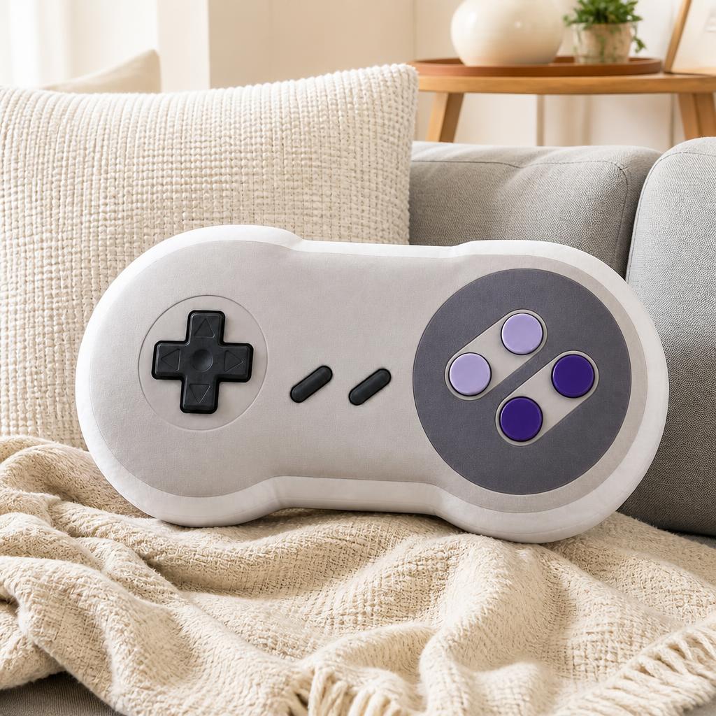 Cuscino Peluche a Forma di Con - Retro Gaming Lounge recensione e prezzo