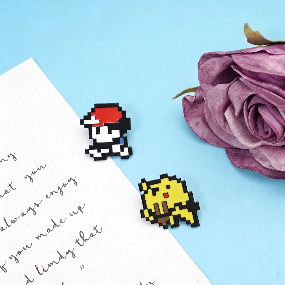 2 Pezzi Spille in Smalto a Tem - Retro Gaming Pokemon recensione e prezzo
