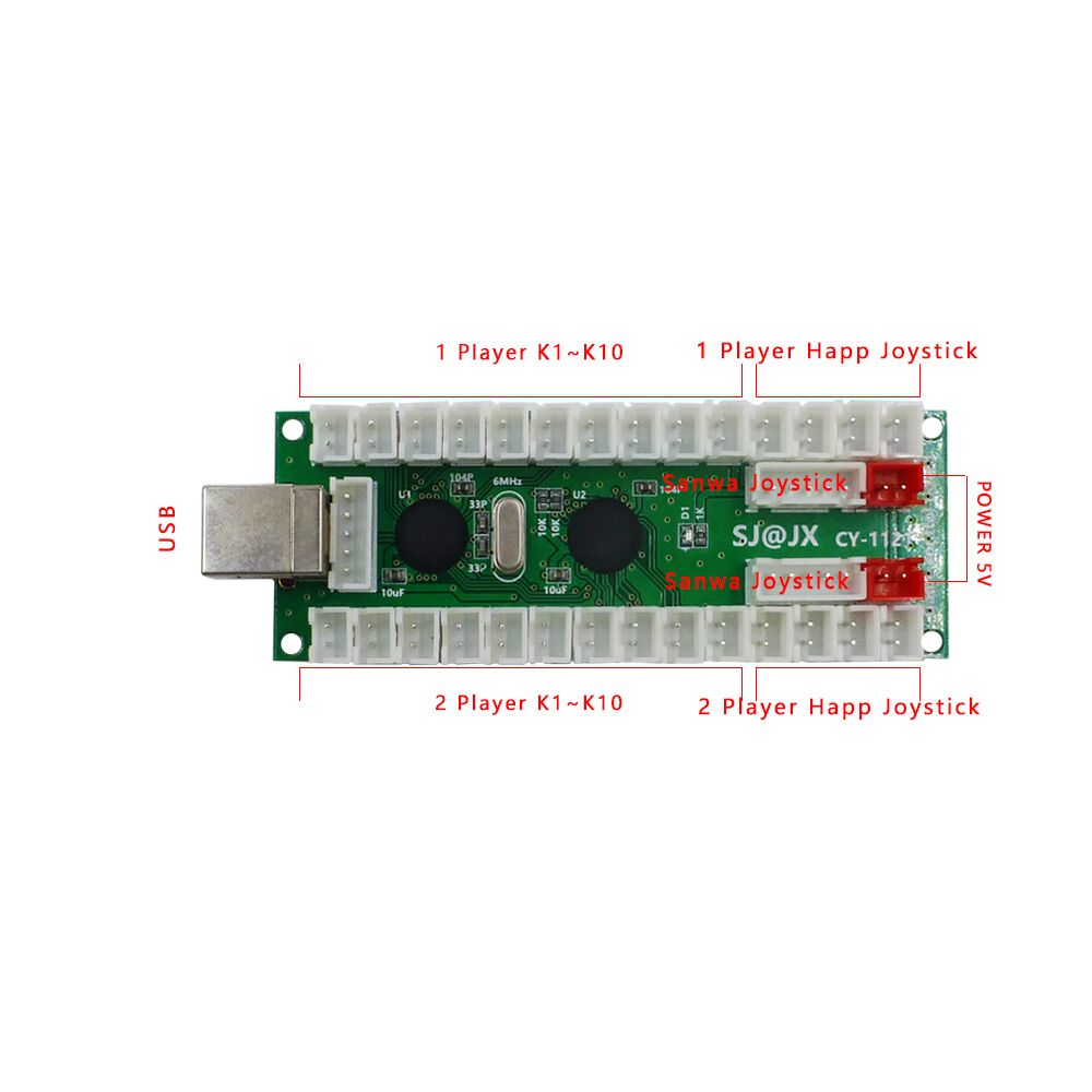 Kit Arcade Fai-da-Te SJ@JX per - Arcade Button Kit recensione e prezzo