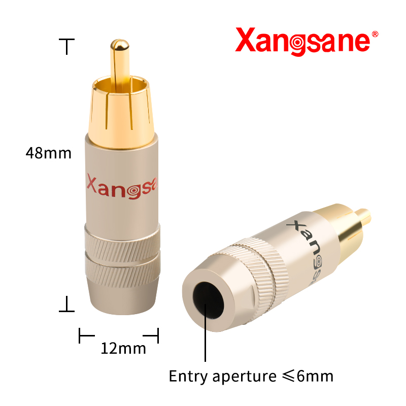 Xangsane 4 pezzi Connettore RC - Composite Rca Cable recensione e prezzo
