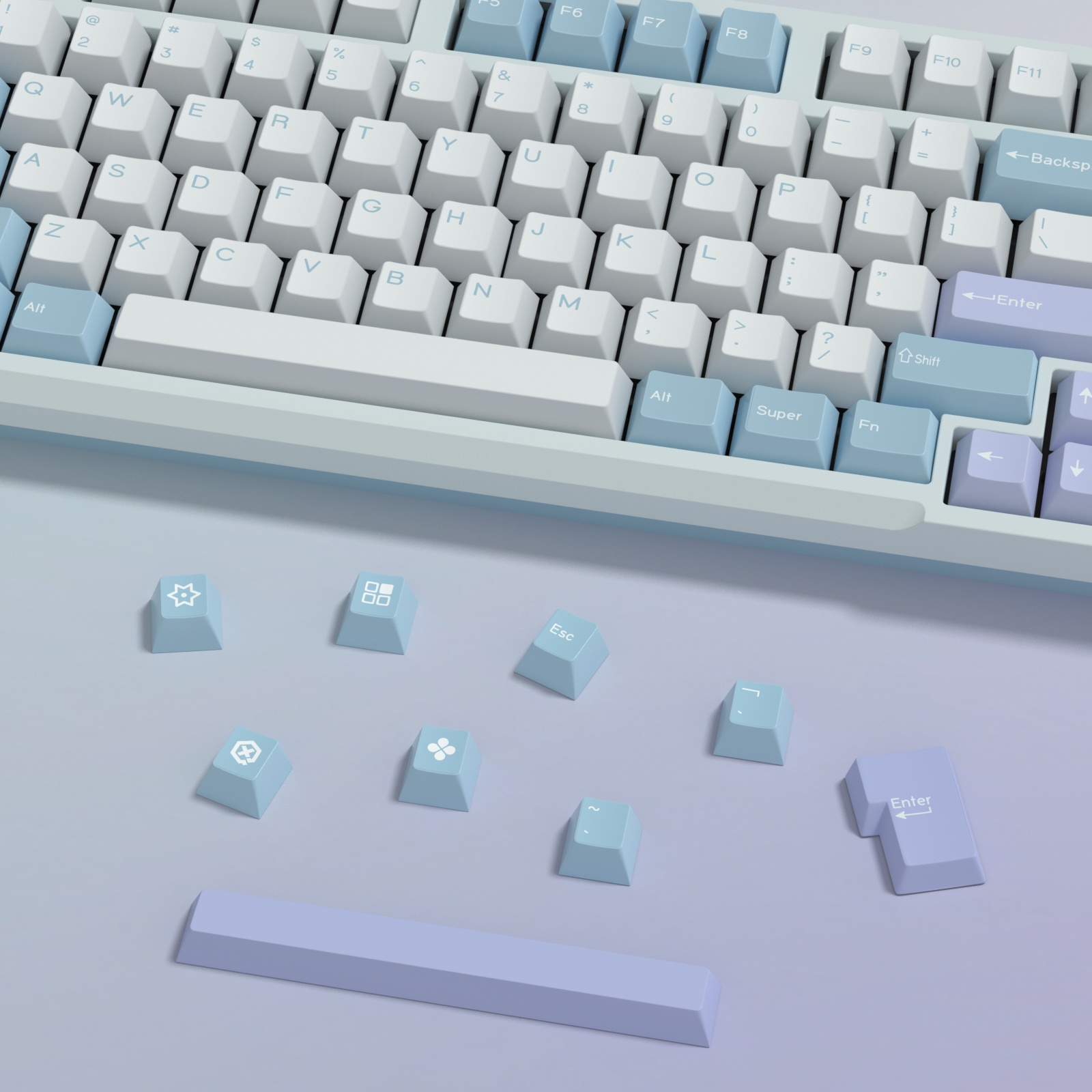KBDiy GMK Illusion Keycap Cher - Retro Gaming Laptop recensione e prezzo