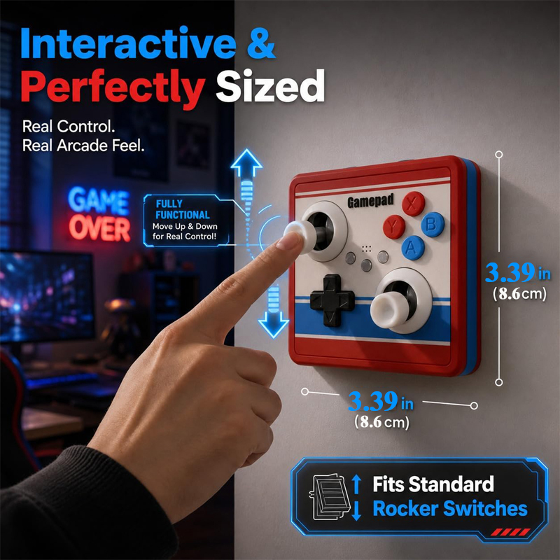 Copertura per Interruttore Luc - Retro Gaming Decor recensione e prezzo