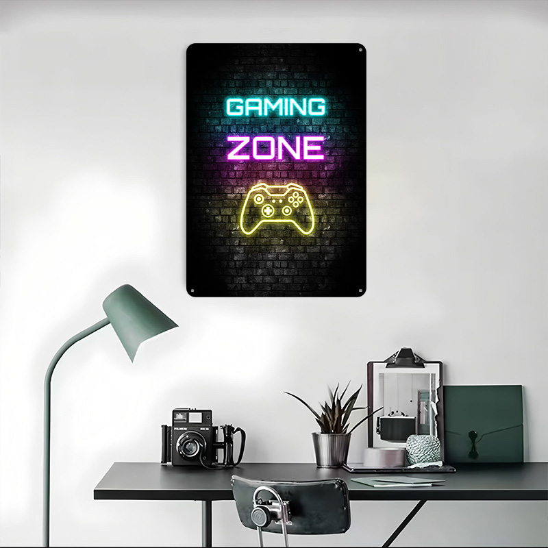 Insegna al neon della zona di  - Retro Gaming Zone recensione e prezzo