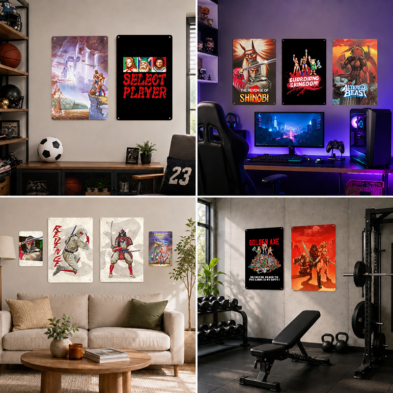 Collezione SEGA: Poster Stampa - Retro Gaming Lounge recensione e prezzo